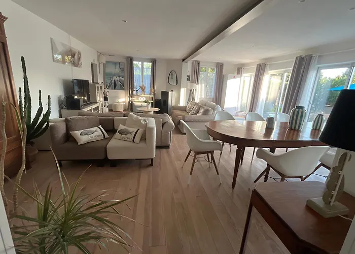 Maison Climatisee 8 Personnes Cap Ferret Ferienhaus